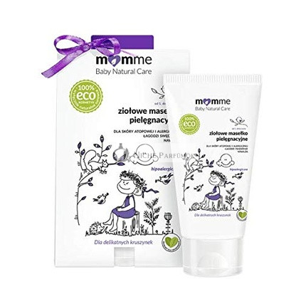 Baby Rash Cream Herbal Treatment Eczema Macadamia Oil Chamomile Shea Butter 3.4 fl.oz