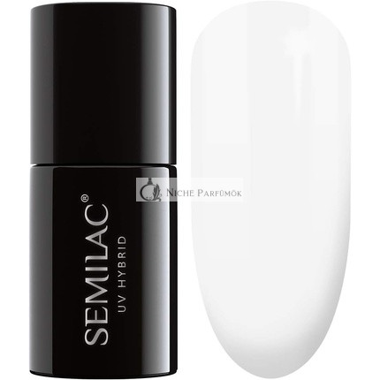 Semilac UV Nail Polish Strong White 001 Color 7ml
