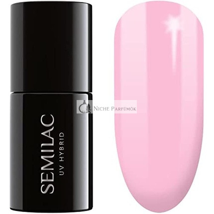 Semilac UV Nail Polish Sweet Pink 003 7ml - Colorful and Long-Lasting Nail Polish for Intensive Nails