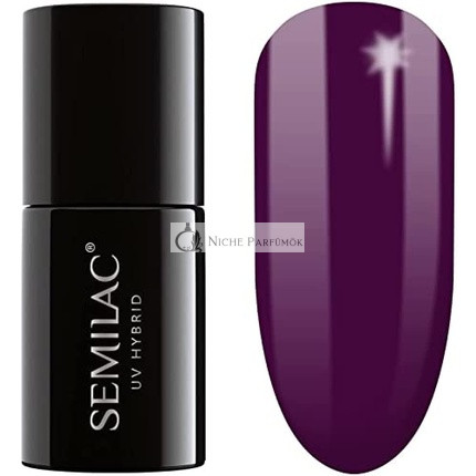 Semilac UV Nail Polish 015 Plum 7ml