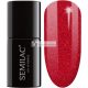 Semilac UV Nail Polish Glitter Red 025 7ml