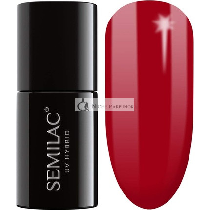 Semilac Intense Red UV Nail Polish 7ml