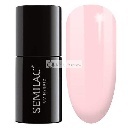 Semilac UV Nail Polish Biscuit 032 Pink 7ml - Colorful and Long-Lasting Nail Polish for Intensive Nails