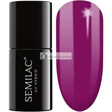Semilac 034 UV Hybrid Nail Polish Mardi Gras 7ml