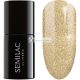 Semilac 037 UV Hybrid Nail Polish Gold Disco 7ml