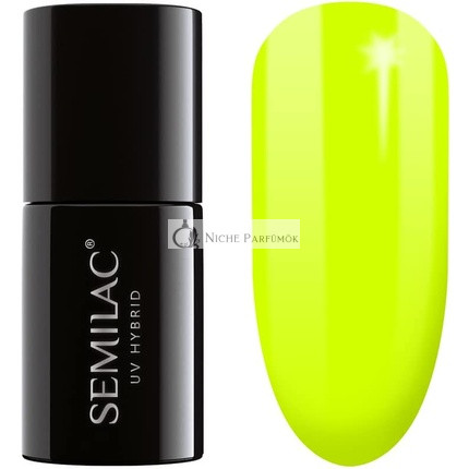 SEMILAC Gel Nail Polish Long Lasting and Easy to Apply 7ml 040 Canary Green