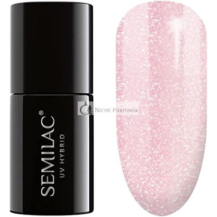 Semilac Pink Crystals 164 UV Hybrid Nail Polish 7ml
