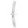 Semilac Banana Nail Files with Curved Shape Double-Sided Files with Medium Grit 100/180 Nail Files for Natural Nails and Gel Nails Perfect for Manicure and Pedicure