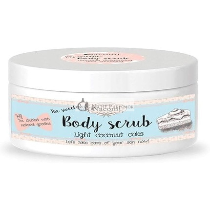 Nacomi Natural Vegan Coconut Cake Body Scrub 200g