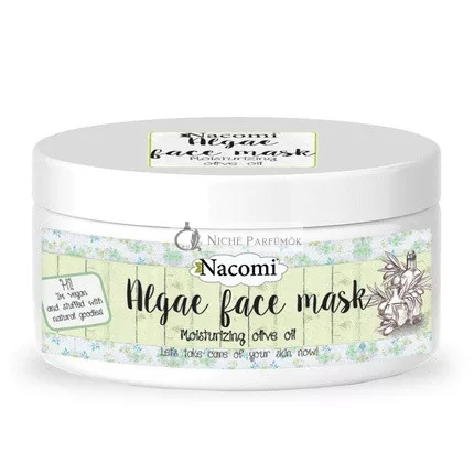 Nacomi Natural Algae Face Mask Moisturizing Olive Oil 42g