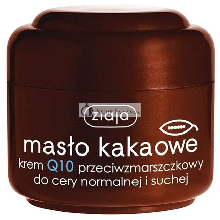 Ziaja Cocoa Butter Q10 Anti-Wrinkle Face Cream for Dry and Normal Skin