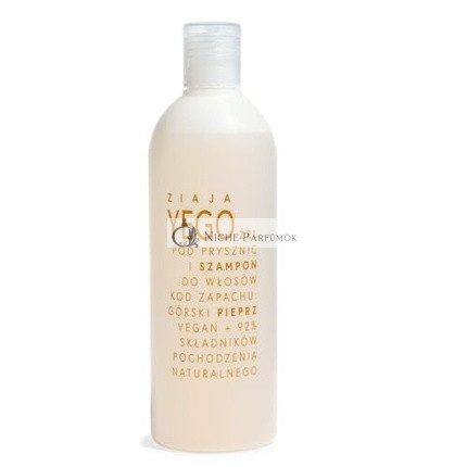 Yego Shower Gel and Shampoo for Hair Mountain Pepper 400ml Ziaj