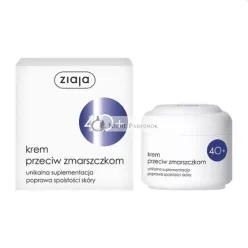   ZIAJA 40+ Series Moisturizing Anti-Wrinkle Face Cream for Mature Skin 50ml