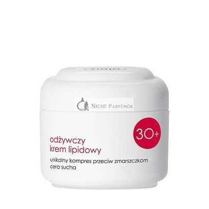 Ziaja Regenerative Lipid Cream for Night 50ml - 30+ Anti-Wrinkle Lipid Nourishing Cream