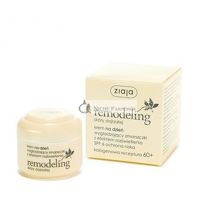 Ziaja Remodeling Anti-Wrinkle Day Cream with Collagen Formula 60+ for Mature Skin 50ml