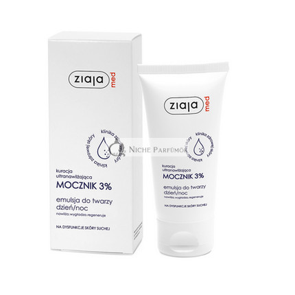 Ziaja Med Ultra Moisturizing Urea 3% Face Emulsion Day/Night Treatment