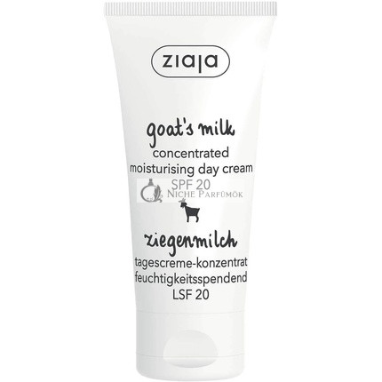 Ziaja Goat's Milk Concentrated Moisturizing Day Cream SPF 20 50ml