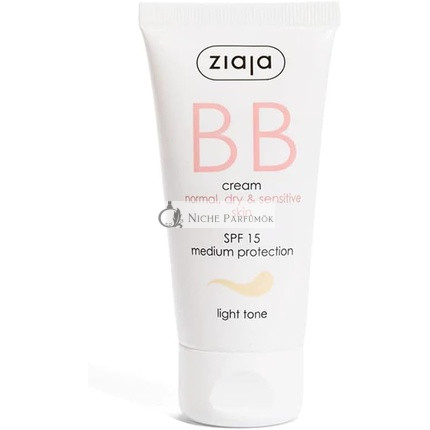 Ziaja BB Cream for Normal, Dry & Sensitive Skin - Light Tone 50ml