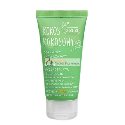 Ziaja Coconut Nourishing And Moisturizing Face Cream-Mask 50ml