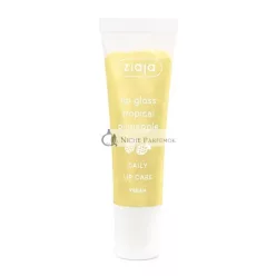 Lip Balm with Tropical Pineapple Lip Gloss