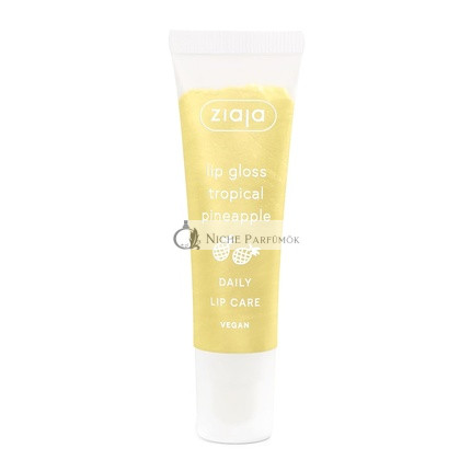 Lip Balm with Tropical Pineapple Lip Gloss