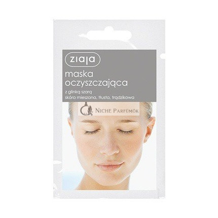 Ziaja Cleansing Face Mask with Gray Clay 7ml Sachet