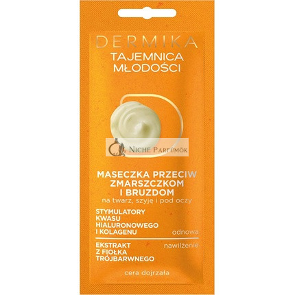 Dermika_Maseczki Pieknoœci Tajemnica M³Odoœci Maseczka Przeciw Zmarszczkom I
