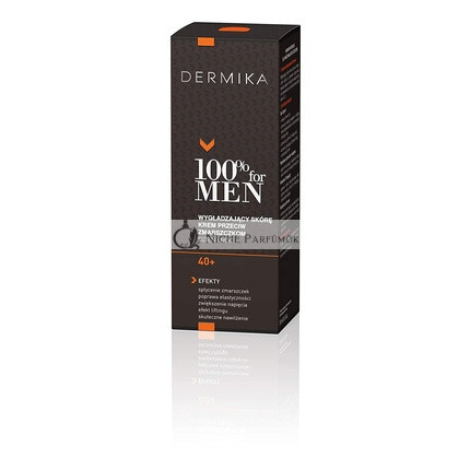 DERMIKA 100% for Men 40+ Anti-Wrinkle Moisturizer Face Cream 50ml