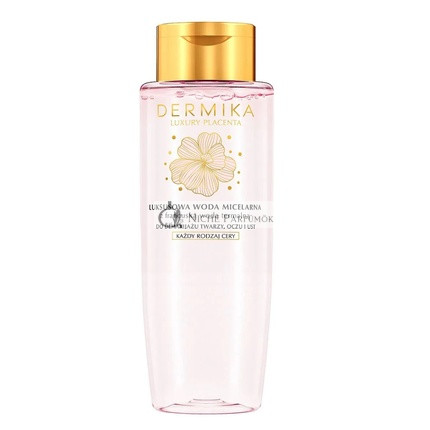 Dermika Luxury Placenta Micellar Water For Makeup Removal With French Thermal Water 400ml