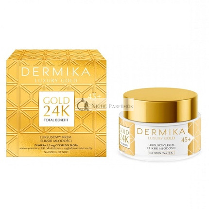 Dermical Luxury Gold 24k Luxury Cream-Elixir 45 50ml