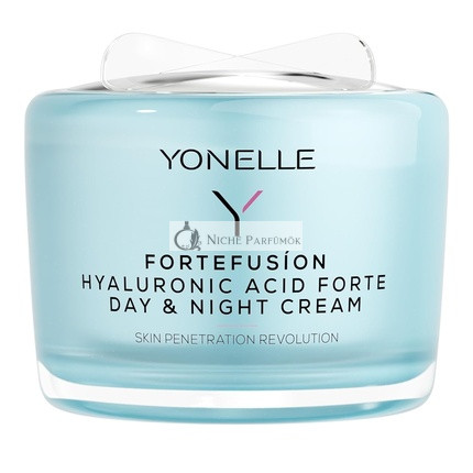 YONELLE Fortefusio Face Cream with Hyaluronic Acid - Day and Night Moisturizer - Anti Aging Cream for Women - Anti-Wrinkle Cream for Women with Hyaluronic Acid - Hyaluronic Acid Face Cream 55ml