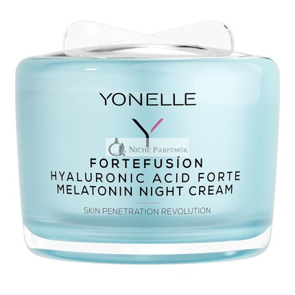 YONELLE Fortefusion Night Cream with Melatonin and Hyaluronic Acid - Face Hyaluronic Cream - Anti Aging Cream for Women - Revitalift Face Cream 55ml