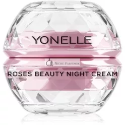   Yonelle Roses Night Rejuvenating Cream for Face and Eye Contour - 50 ml