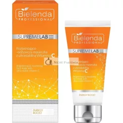   Bielenda Professional Supremelab Energy Boost Brightening and Nourishing Mask with Ultra-Stable Vitamin C 70ml