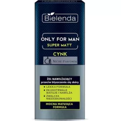 Moisturizing Anti-Shine Super Mat Face Gel for Men 50ml