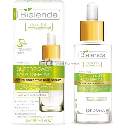 Bielenda Skin Clinic Professional Actively Correcting Anti-Age Face Serum 1oz