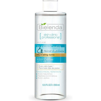 Bielenda Skin Clinic Face Tonic Effectively Cleanses and Refreshes - Strong