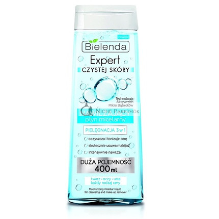 BIELENDA EXPERT Moisturizing 3in1 Micellar Makeup Remover 400ml