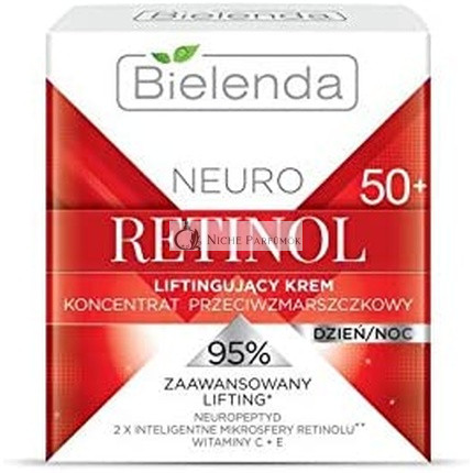 Bielenda Neuro Retinol Lifting Anti Wrinkle Cream Concentrate 50+ Day Night 50ml