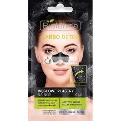   Bielenda Carbo Detox Cleansing Carbon Nose Pore Strips for Mixed and Oily Skin