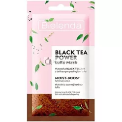 Bielenda Black Tea Power Luffa Mask Moisturizing 8g