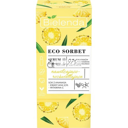 ECO SORBET Pineapple Booster Serum Moisturizing and Brightening 30ml