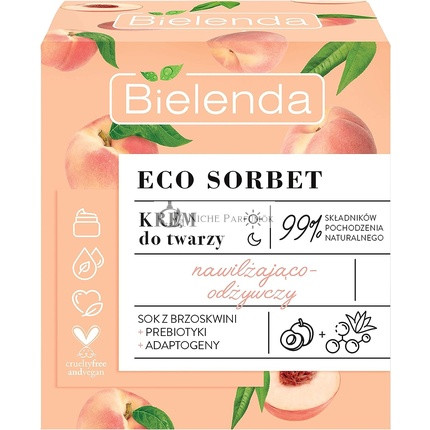 ECO SORBET Peach Cream Moisturizer 50ml