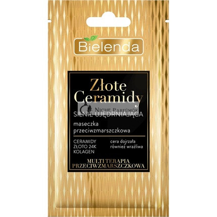 Bielenda Golden Ceramides Strongly Firming Anti Wrinkle Mask 8g