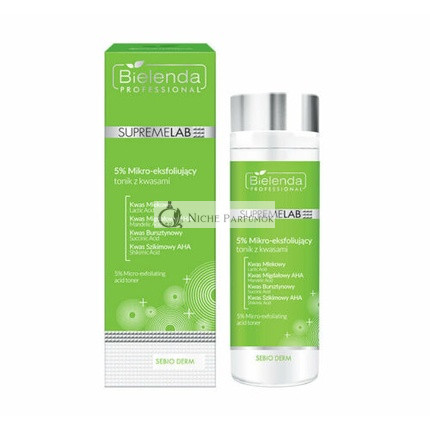 Bielenda Professional Supremelab Sebio Derm 5% Micro-Peeling Acid Tonic 200ml