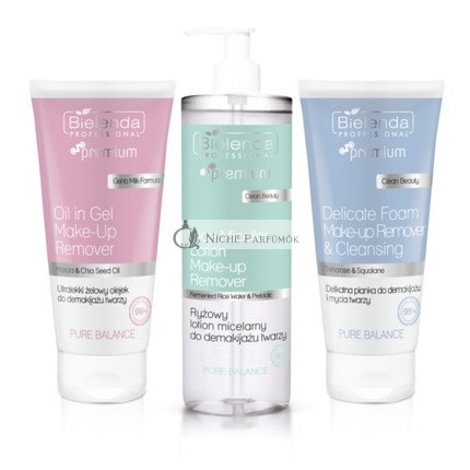 Bielenda Professional Pure Balance Makeup Removing Oil in Gel Lotion or Foam