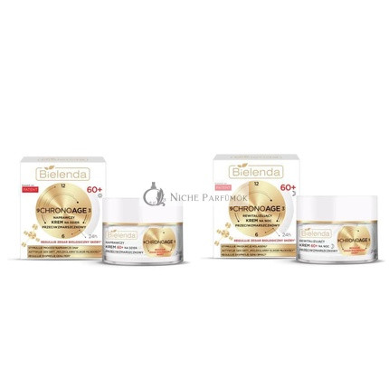 Bielenda CHRONO AGE 24H Anti-Wrinkle Day or Night Face Cream 60+ 50ml