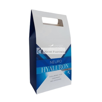 Bielenda NEURO HIALURON Facial Care Gift Set with Concentrated Moisturizer 50ml and Serum with Hyaluronic Acid and Neuropeptides 30ml