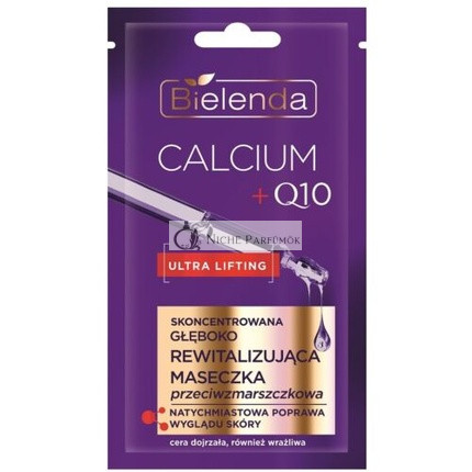 Calcium + Q10 Concentrated Deep Revitalizing Face Mask
