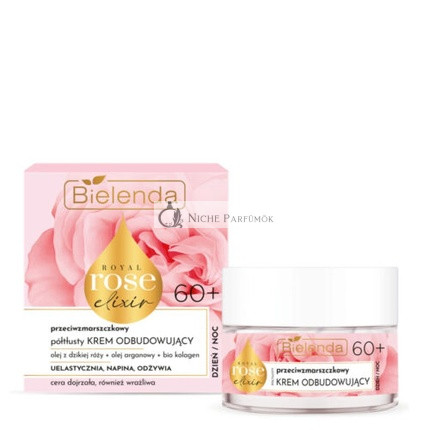 Bielenda Anti-Wrinkle Restorative Face Cream 60+ All Skin Royal Rose Elixir 50ml